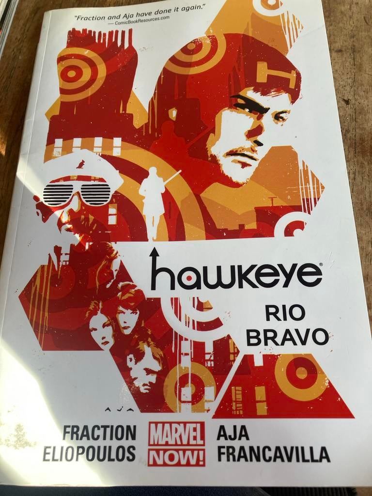 Hawkeye Rio Bravo - Fraction, Aja, Marvel NOW!, Boeken, Strips | Comics, Eén comic, Ophalen of Verzenden, Zo goed als nieuw, Amerika