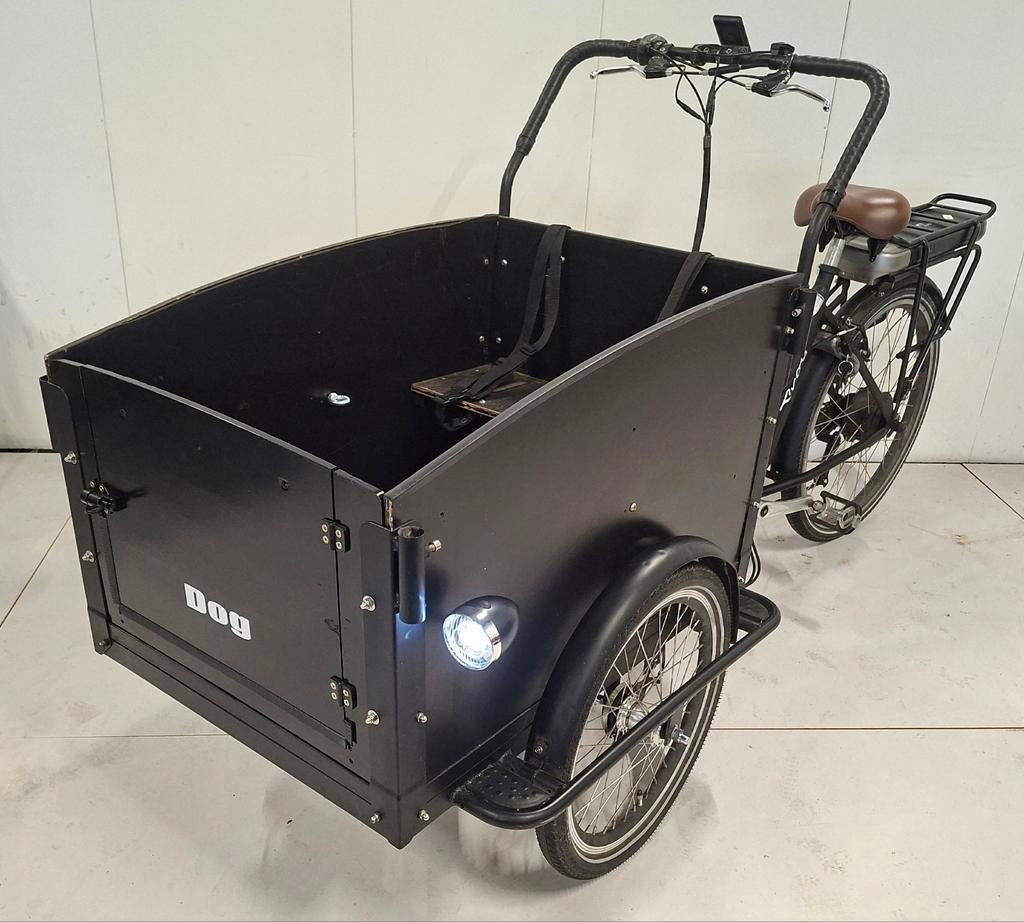 Elektrische HONDEN BAKFIETSEN - DOG -  NAGEKEKEN + GARANTIE, Fietsen en Brommers, Fietsen | Driewielfietsen, Zo goed als nieuw