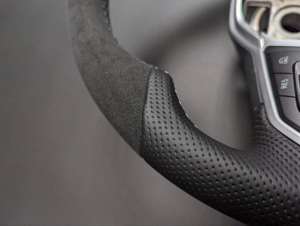 ALCANTARA LEER STUURWIEL STUUR VOLKSWAGEN T6.1 CADDY PASSAT, Auto-onderdelen, Besturing, Volkswagen, Nieuw, Ophalen of Verzenden