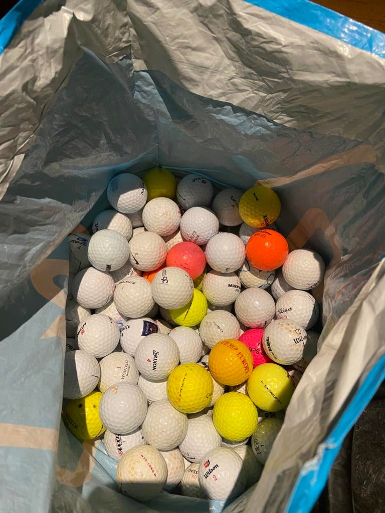 Golfballen mix 200, Ophalen of Verzenden, Zo goed als nieuw, Bal(len)