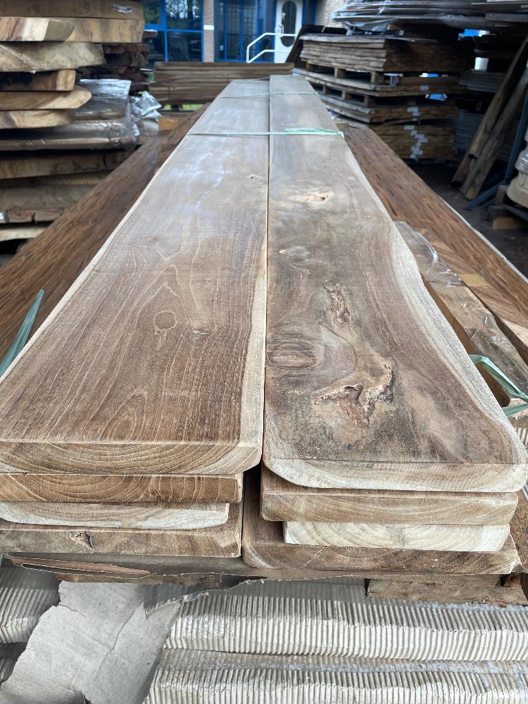 suar Teak wandplanken notenhout eiken  ikea pax en besta, Ophalen, Nieuw