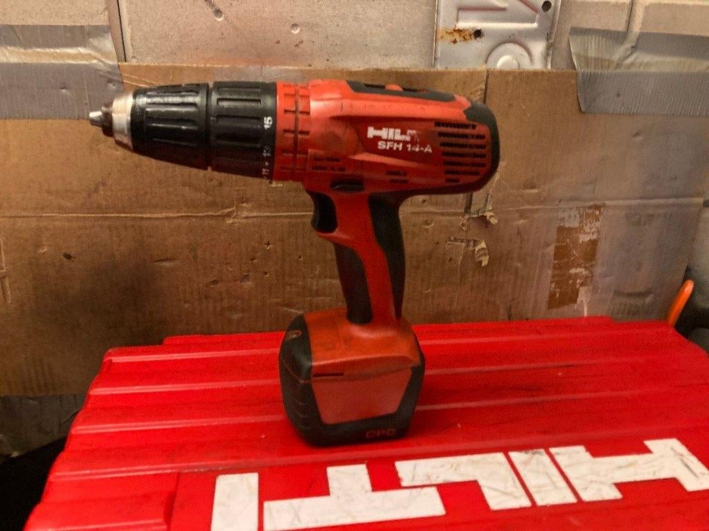 hilti klopboor-schroefmachine, Ophalen of Verzenden, Gebruikt