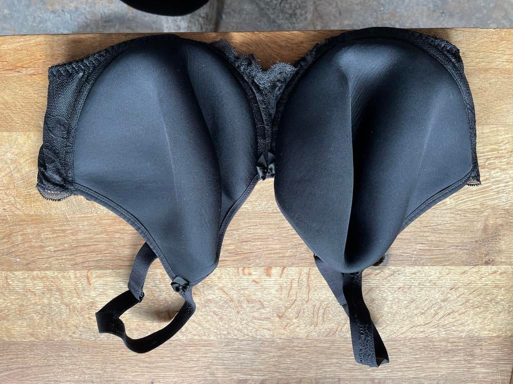 Zwarte BH 90 F Fantasie, Ophalen of Verzenden, Zwart, BH