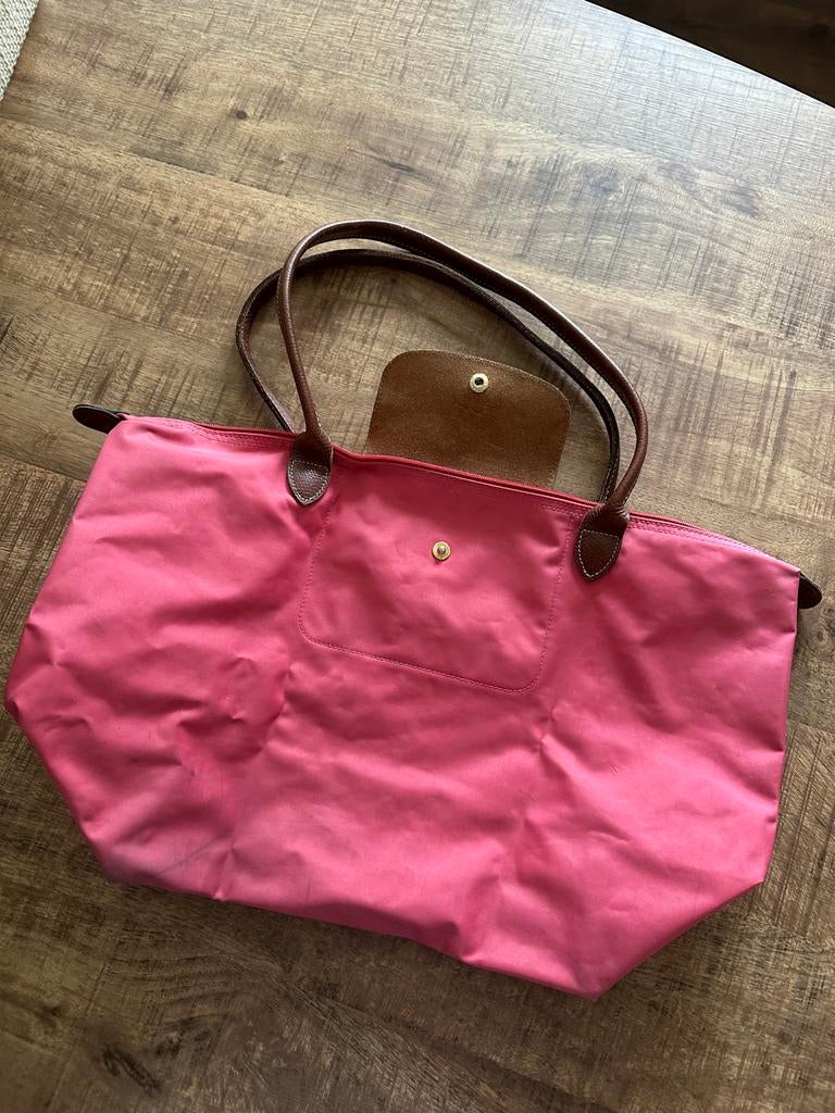 Longchamp Tas - Roze, Sieraden, Tassen en Uiterlijk, Tassen | Damestassen, Ophalen of Verzenden, Gebruikt, Roze, Handtas