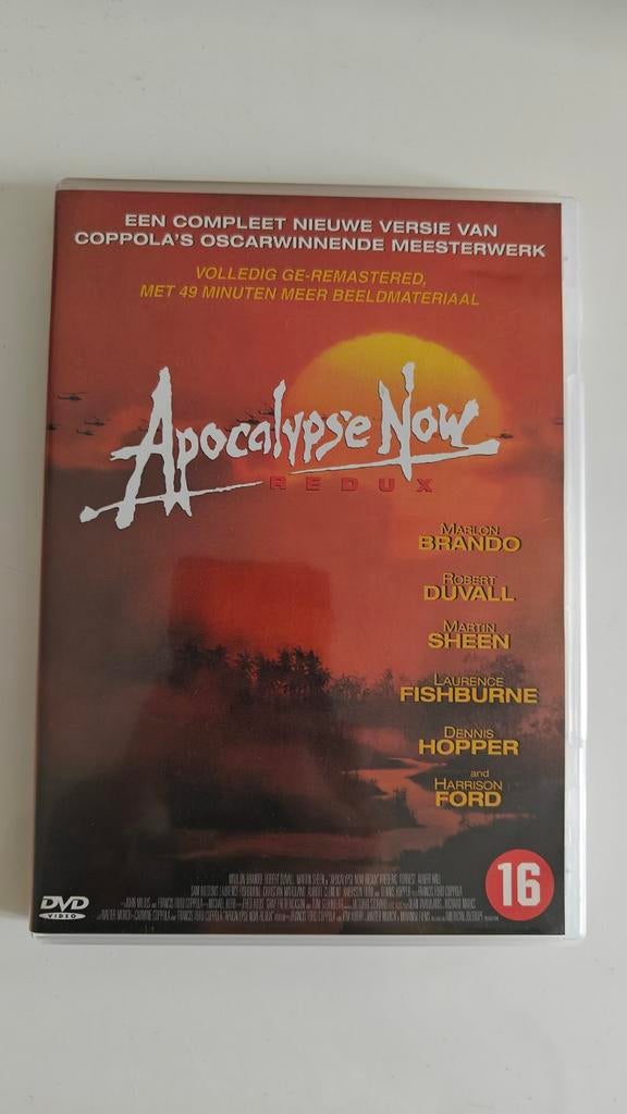 Apocalypse Now Redux DVD, Vanaf 16 jaar, Ophalen of Verzenden, 1960 tot 1980, Zo goed als nieuw