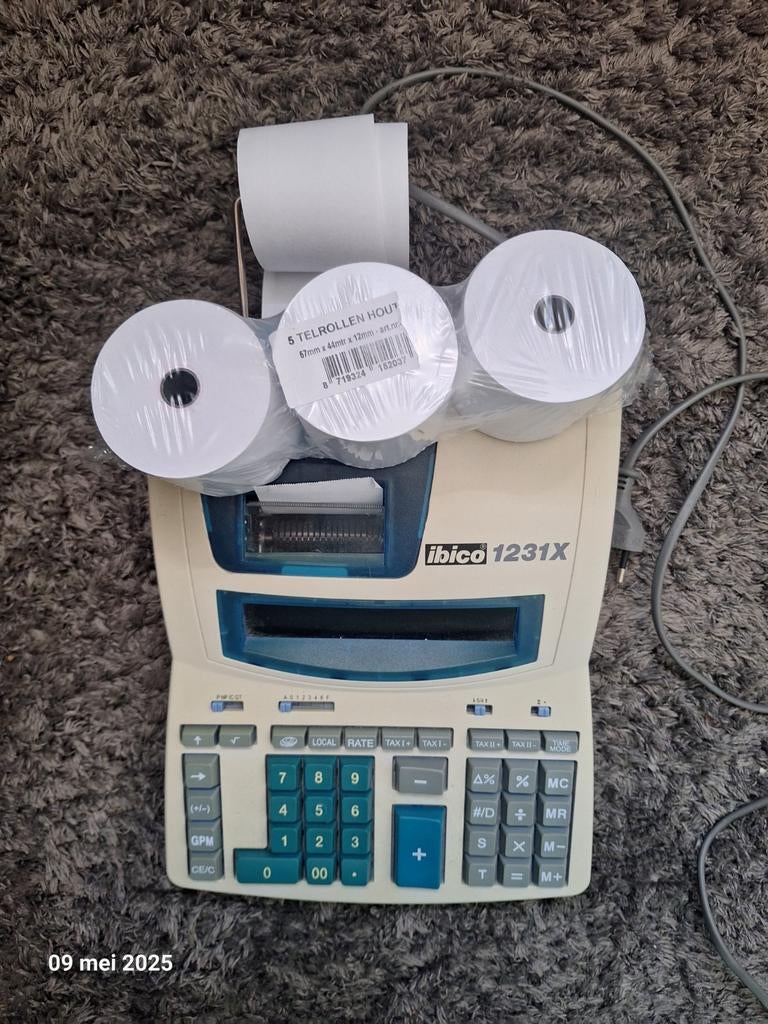 Rekenmachine ibico, Ophalen, Compleet systeem