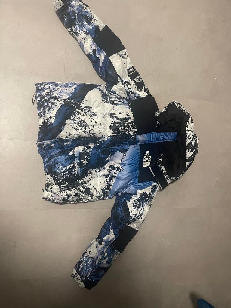 The North Face x Supreme baltoro mountain jacket origineel, Ophalen, Zo goed als nieuw, Maat 48/50 (M), Overige kleuren