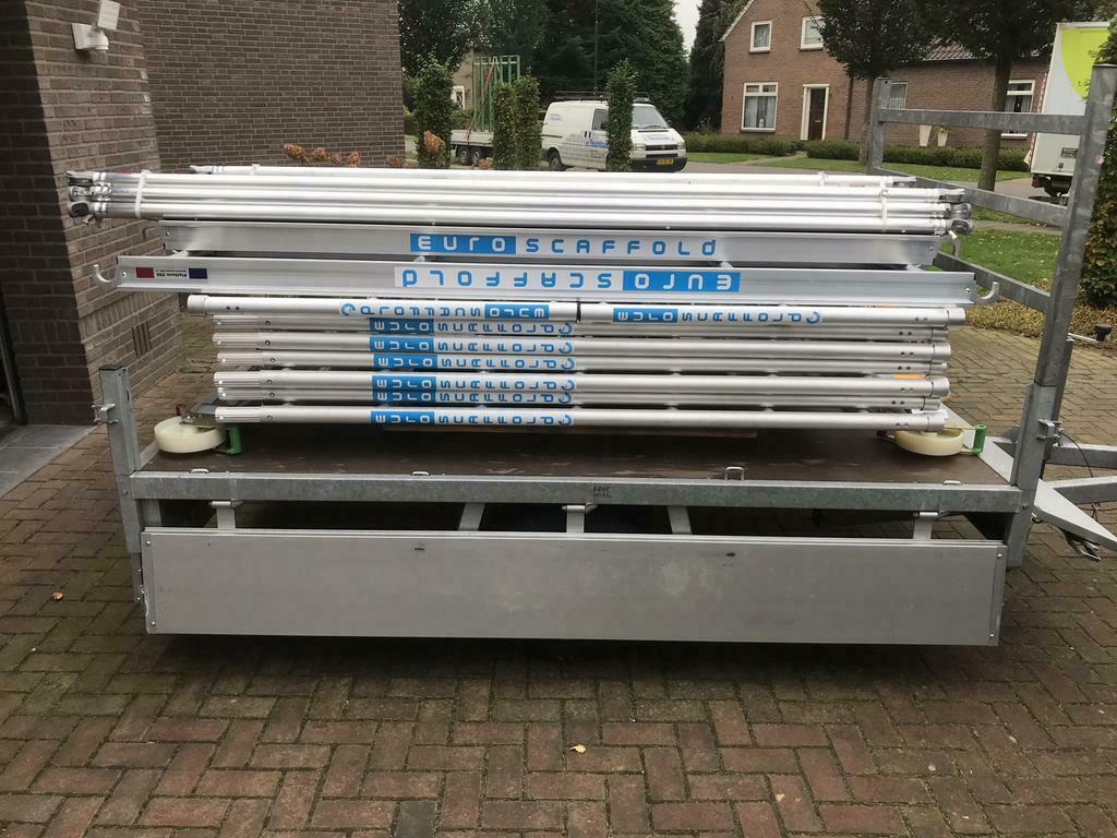 AANBIEDING!!! Euroscaffold rolsteiger werkhoogte 10.20m, Ophalen, Nieuw