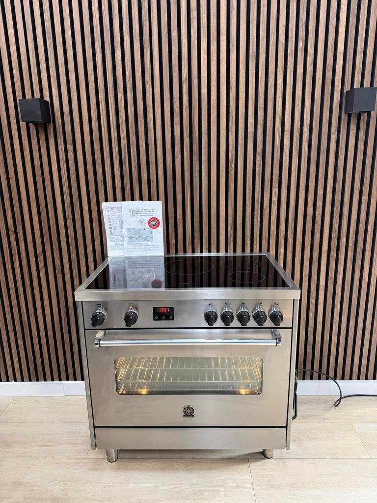 Prachtige Rvs Bertazzoni Inductie Fornuis (Gratis bezorgen), 5258sh, Ophalen of Verzenden, Zo goed als nieuw, Energieklasse A of zuiniger