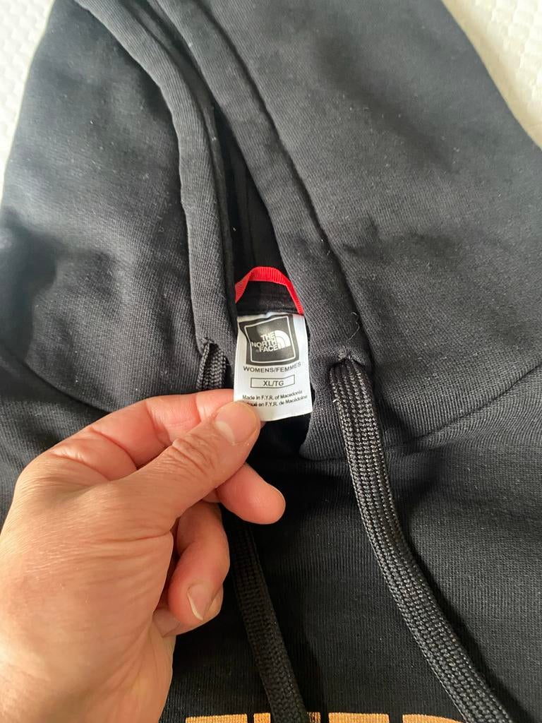The North Face Hoodie - Zwart - XL, Ophalen of Verzenden, Zo goed als nieuw, Maat 46/48 (XL) of groter, Zwart