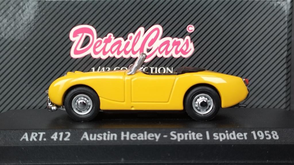 Austin Healey Sprite mk1 1958 1:43 Detailcars Pol, Auto, Verzenden, ., Via libbri Milan