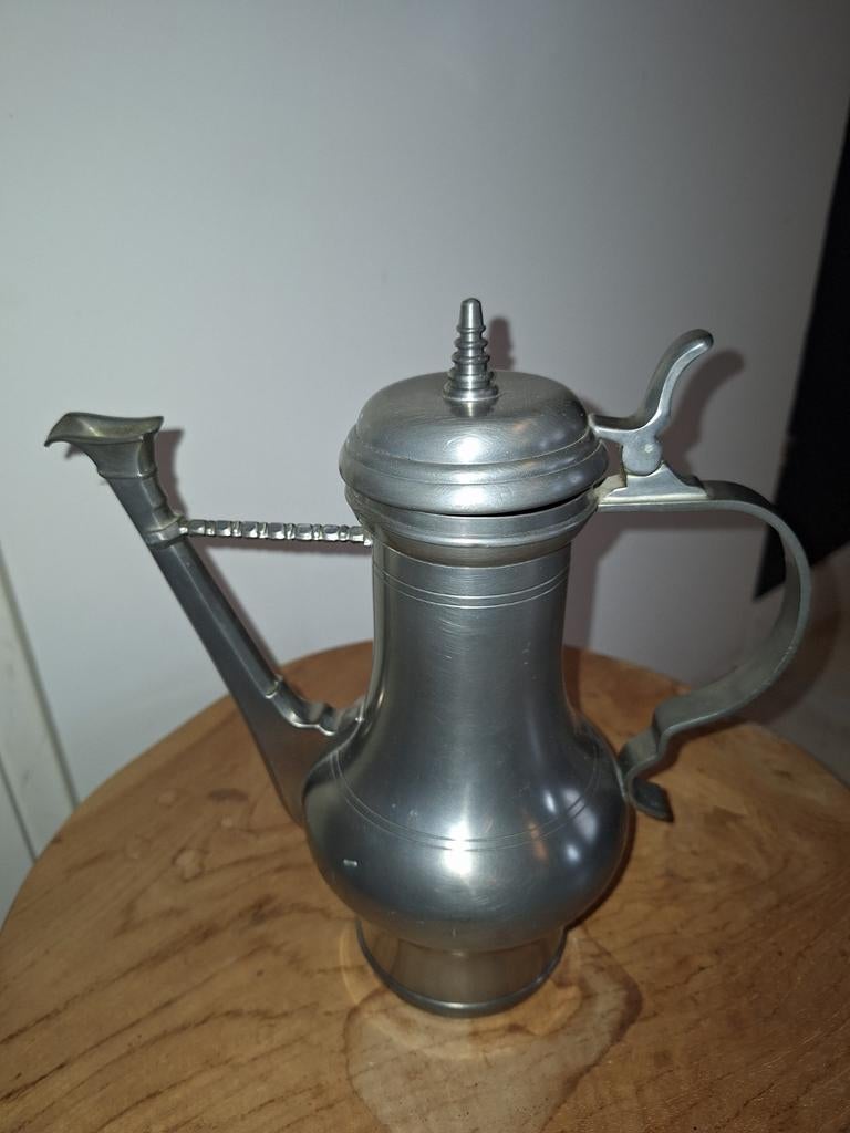 Oude Tinnen Koffiekan, Antiek en Kunst, Ophalen of Verzenden