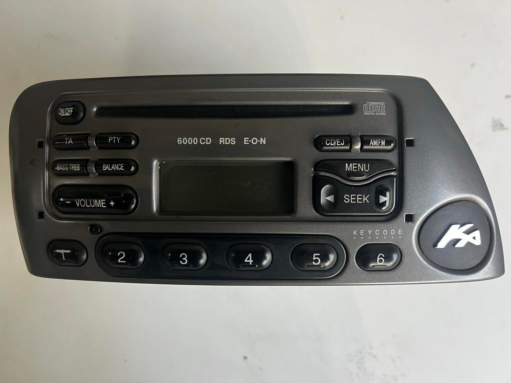 Ford 6000 CD RDS E-O-N Radio CD Speler - FORD KA, Auto diversen, Autoradio's, Ophalen, Gebruikt, X, X
