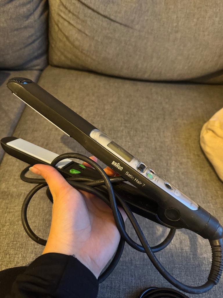 Braun Satin Hair 7 stijltang – goed werkend, Ophalen, Gebruikt, Haarverzorging
