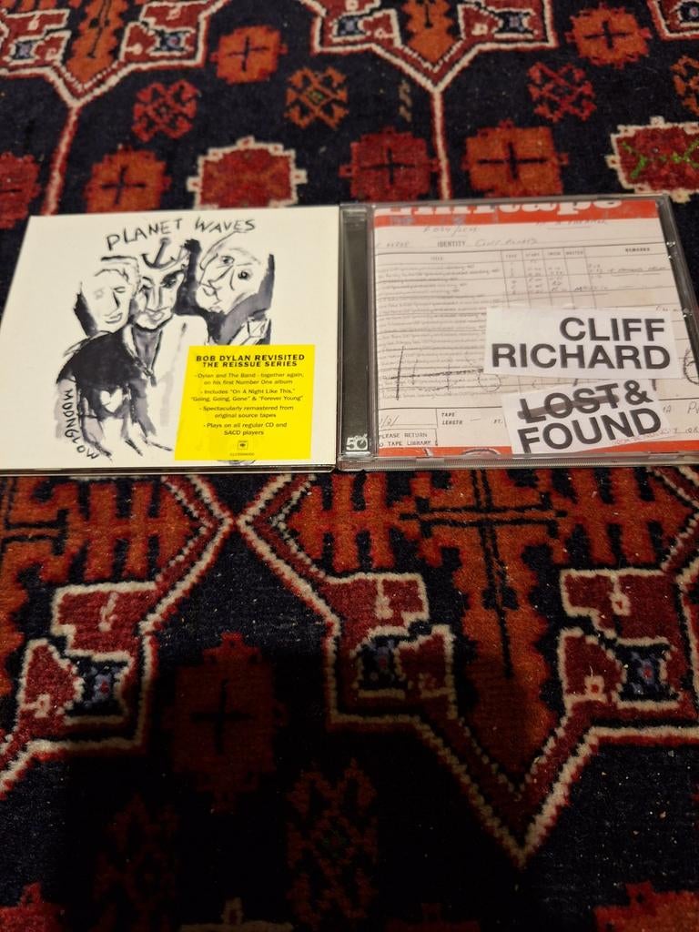 Compact discs  BOB DYLAN/  CLIFF RICHARD, Ophalen of Verzenden, Gebruikt, Poprock