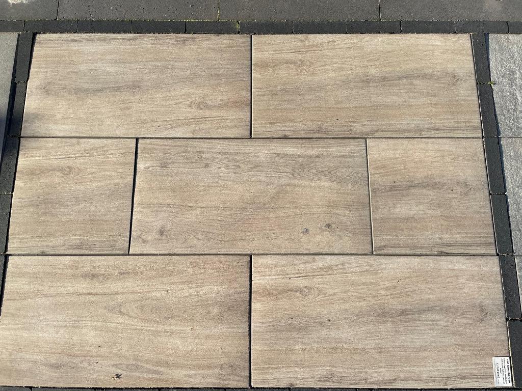 Keramische Tuintegels 40x80x2 cm, Keramiek, Nieuw, Ophalen of Verzenden, 10 m² of meer