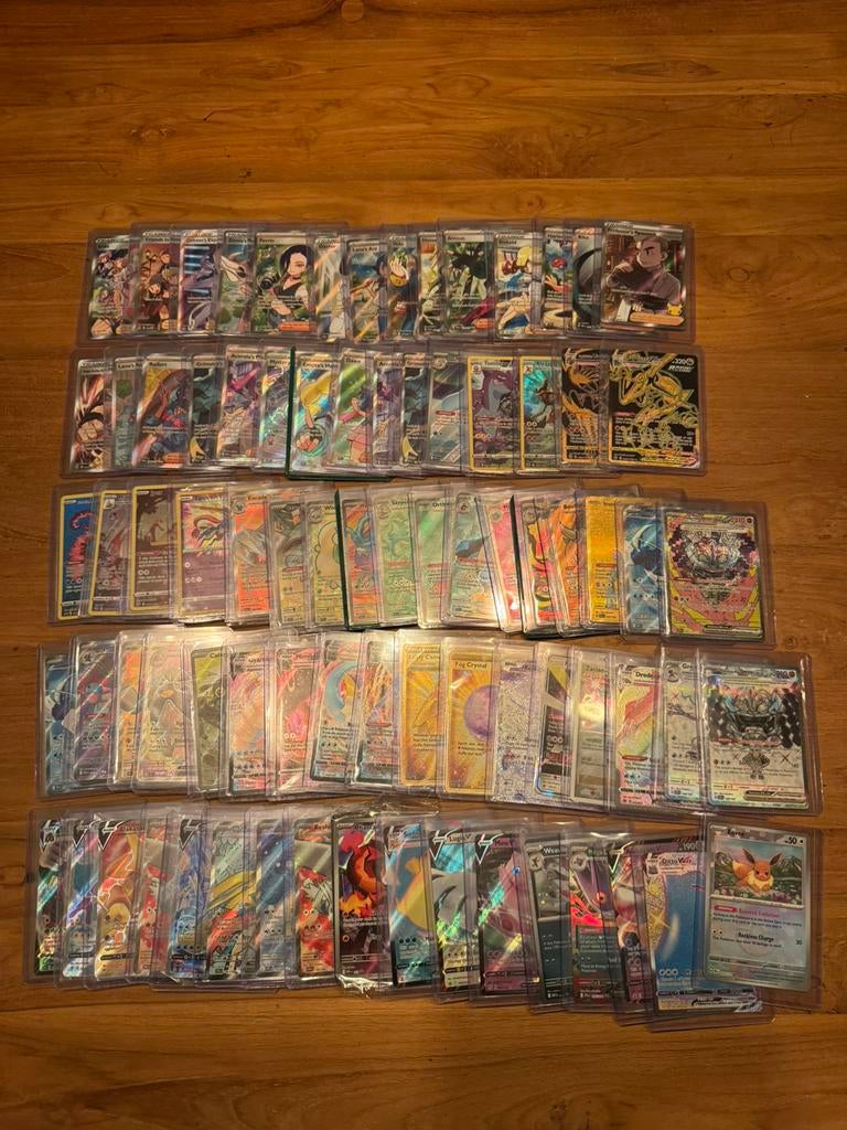 Gezocht Pokémon Kaarten, Ophalen of Verzenden, Zo goed als nieuw, Meerdere kaarten, Foil