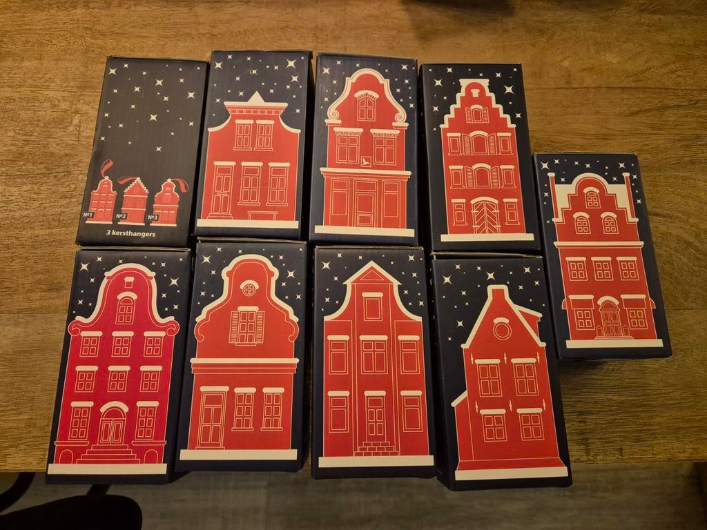 Nieuw Postcode Loterij Hollandse huisjes diverse nummers, Diversen, Kerst, Nieuw, Ophalen of Verzenden