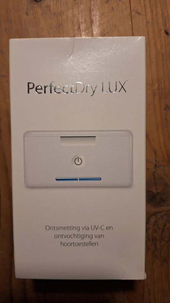 PerfectDry LUX Hoortoestel Reiniger UV-C Ontsmetting, Ophalen of Verzenden, Nieuw