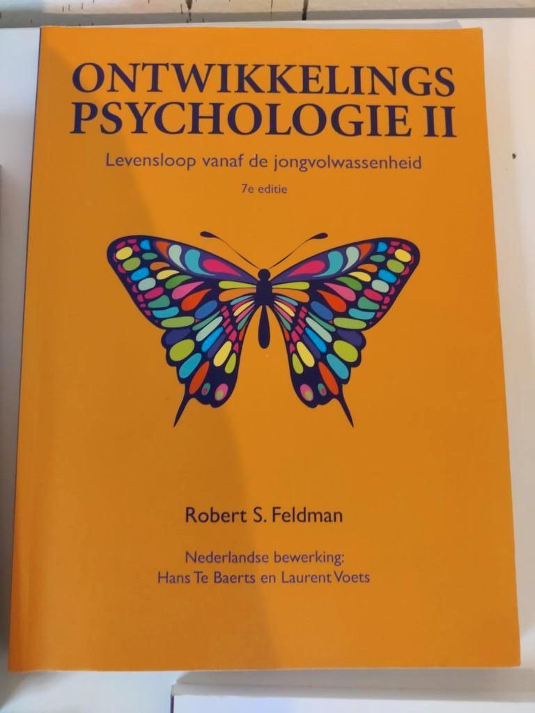 Ontwikkelingspsychologie II, Robert S. Feldman, Zo goed als nieuw, Beta, HBO