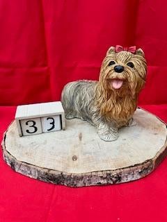 Yorkshire Terrier beeldjes-opbrengst voor de club, Ophalen of Verzenden, Gebruikt, Dier