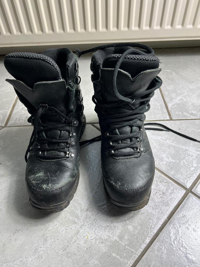 Gedragen paar Meindl 3777-01 legerschoenen maat 39,5, Verzenden, Gebruikt, Schoenen