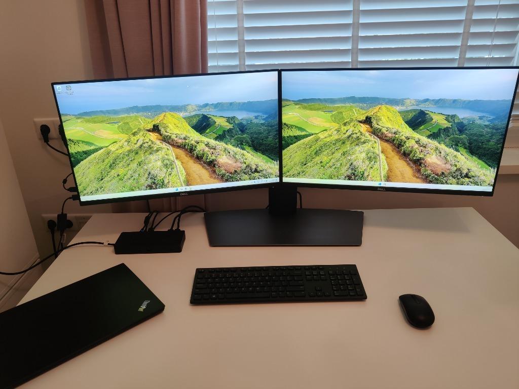 Complete Werkplekset – 2x Dell 27” + Dell WD19s(dock) + M&TB, Computers en Software, Desktop Pc's, 256 GB, Met monitor, 8 GB, Ophalen of Verzenden