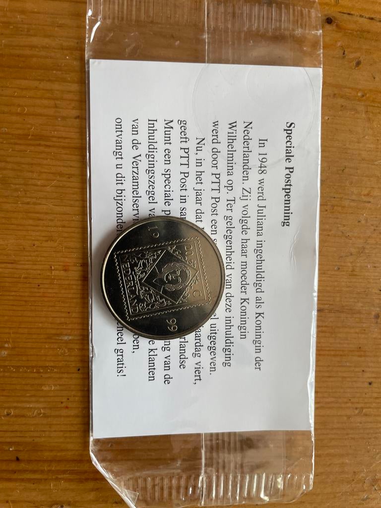 Speciale Postpenning 1999 - Inhuldigingszegel, Ophalen of Verzenden, Overige typen