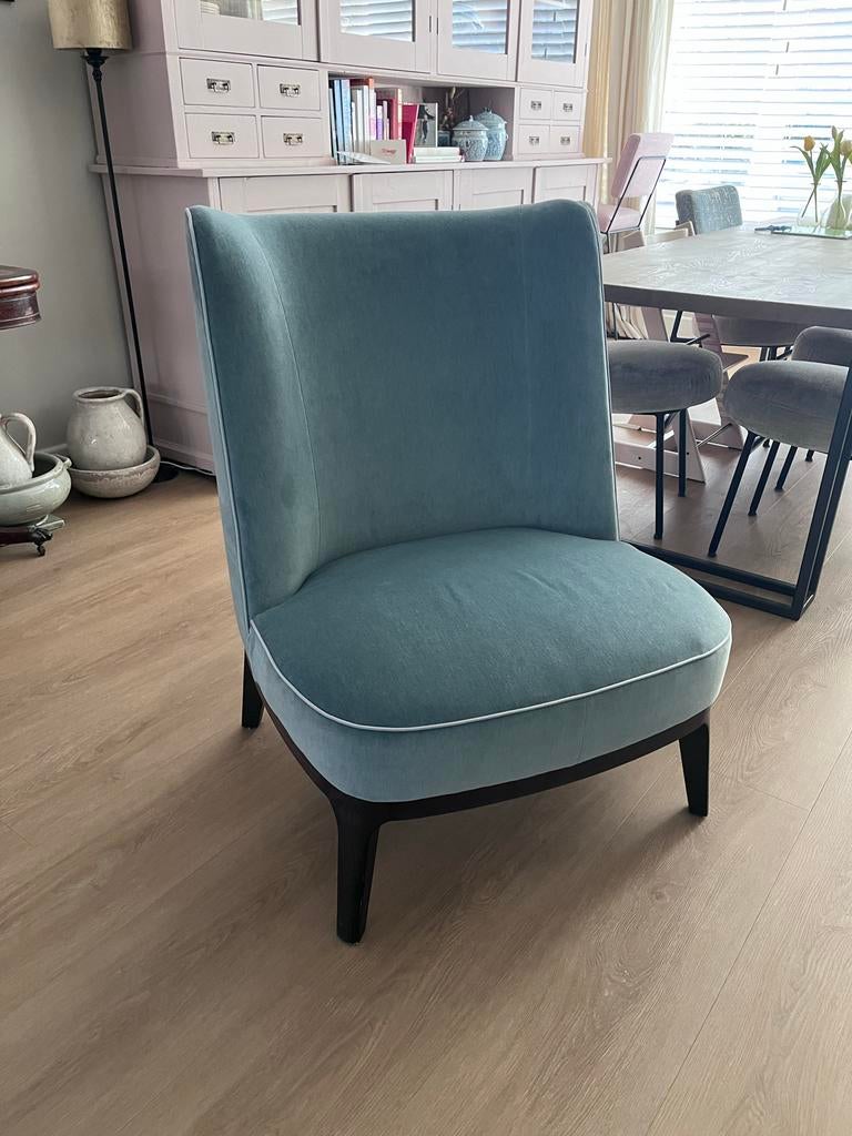 Flexform Fauteuil - Luxe Italiaans Design | 2x beschikbaar, Ophalen, Gebruikt, Minder dan 75 cm, Italiaans