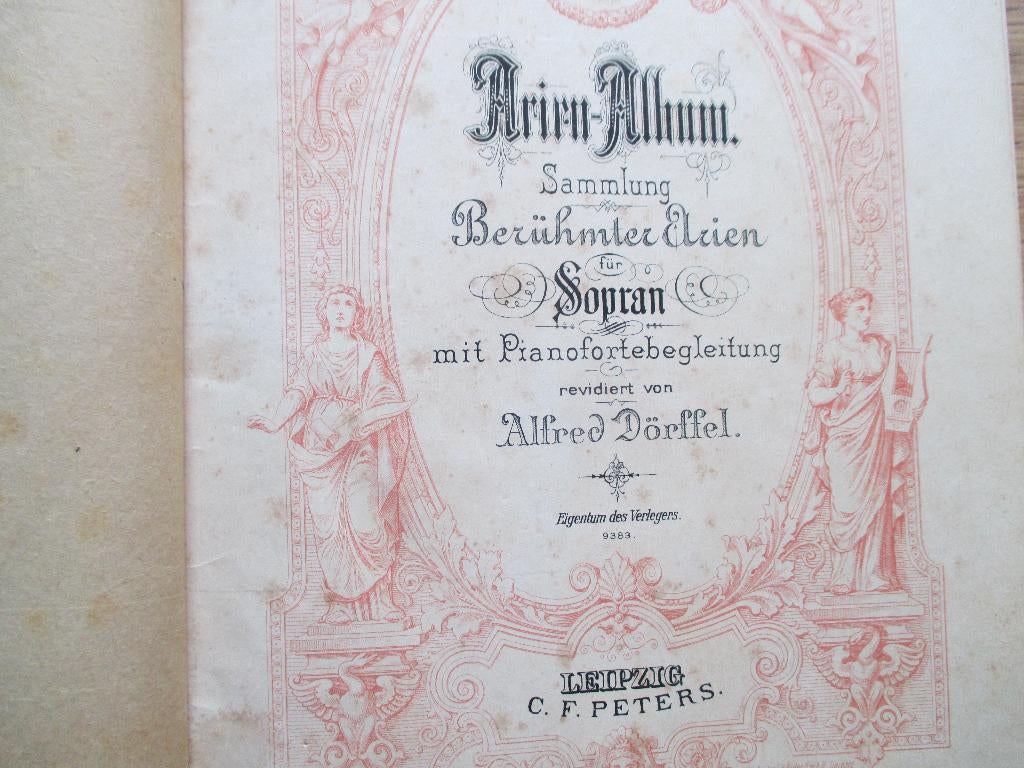 ARIEN ALBUM, Zang, Gebruikt, Klassiek, Ophalen of Verzenden