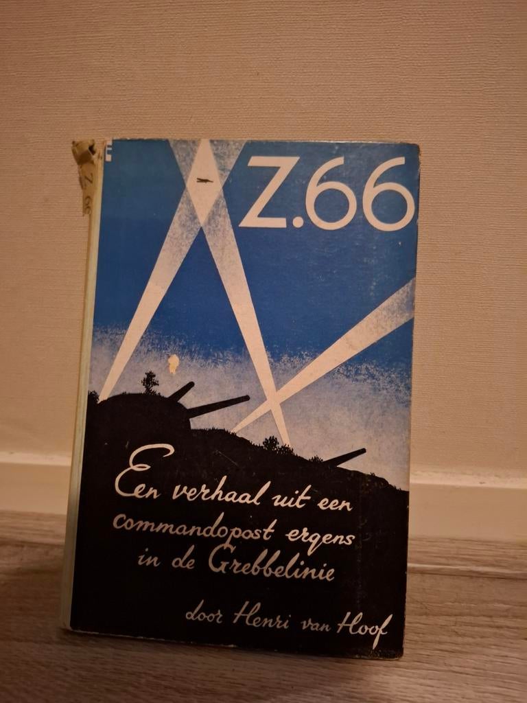 Z.66 - Een verhaal uit de Grebbelinie 1940, Ophalen of Verzenden, Nederland, Boek of Tijdschrift