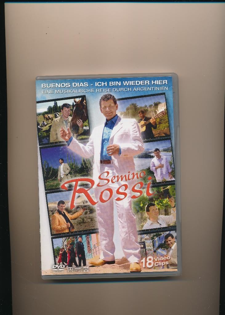 Semino Rossi - Buenos Dias - Ich Bin wieder Hier - DVD, Alle leeftijden, Ophalen of Verzenden, Zo goed als nieuw, Muziek en Concerten