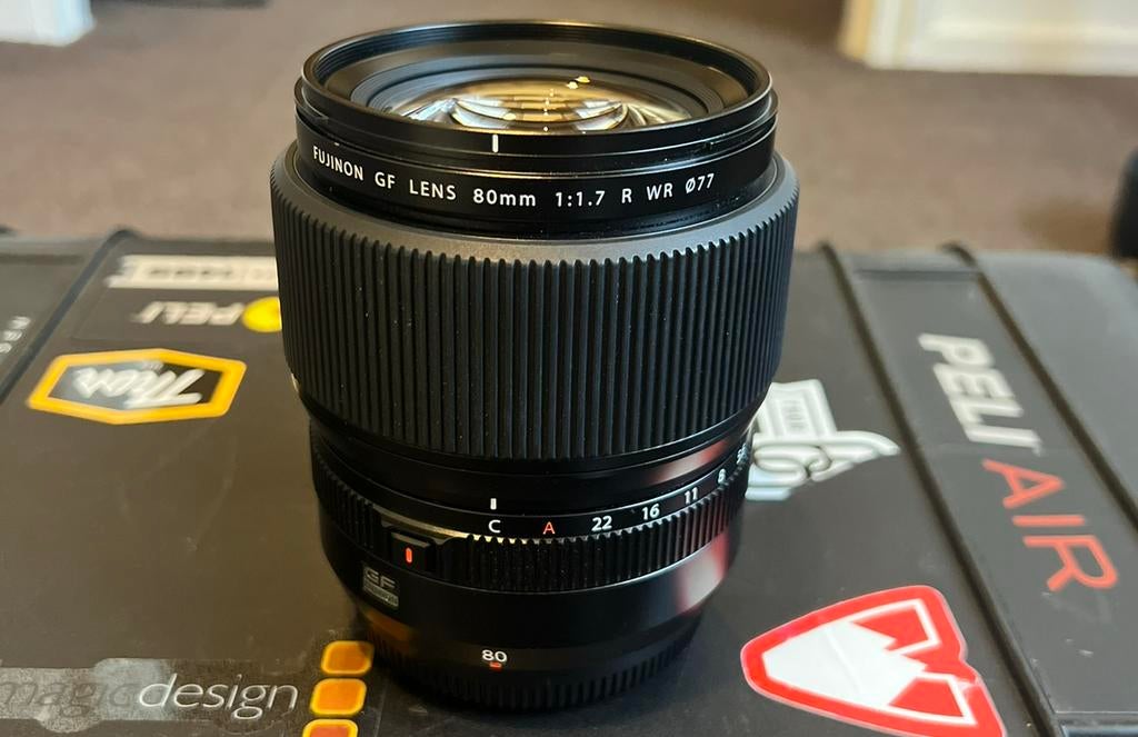 Fujifilm GFX 80mm 1.7, Ophalen, Zo goed als nieuw, Overige merken