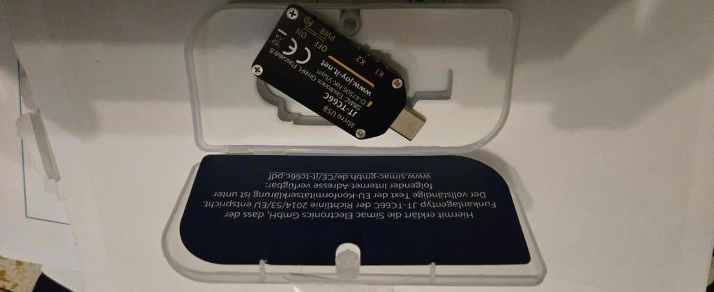 Joy-IT JT-TC66C USB Tester, Ophalen of Verzenden, Nieuw