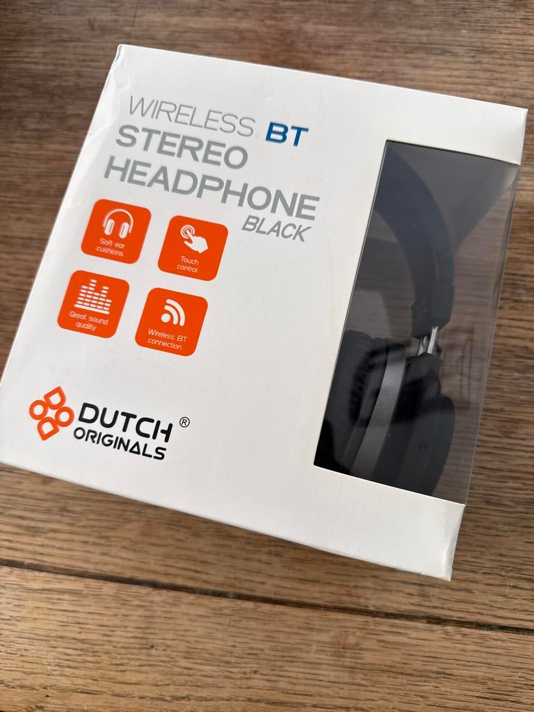 Draadloze Bluetooth Koptelefoon Dutch Originals, Overige merken, Nieuw, Ophalen of Verzenden, Over oor (circumaural)