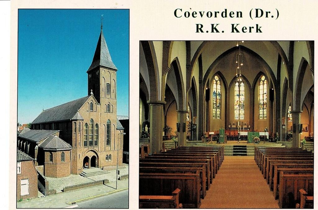 Coevorden, Kerk, Ophalen of Verzenden, Ongelopen, Drenthe
