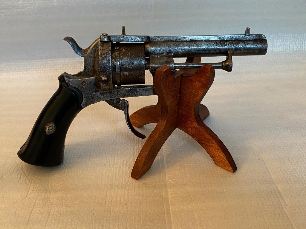Aparte Penvuur Revolver met gesloten frame 7mm, Ophalen of Verzenden