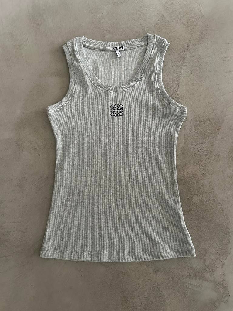 Loewe singlet top hemdje grijs maat S., Ophalen of Verzenden, Zo goed als nieuw, Grijs, Maat 36 (S)