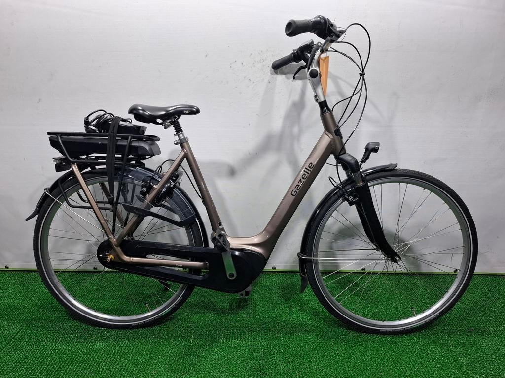 Gazelle orange C7 bosch active plus 400wh elektrische fiets, 55 tot 59 cm, Ophalen, Zo goed als nieuw, Gazelle
