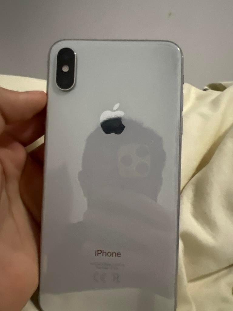 Apple iPhone XS Max- Zilver - Goede staat, Telecommunicatie, Mobiele telefoons | Apple iPhone, 256 GB, Gebruikt, 78 %, Ophalen of Verzenden