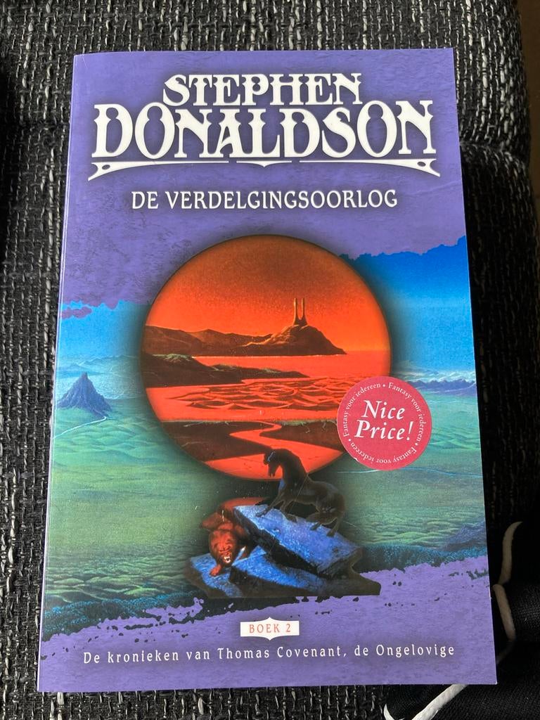 De Verdelgingsoorlog - Stephen Donaldson (Zeer Goed), Boeken, Ophalen of Verzenden, Zo goed als nieuw