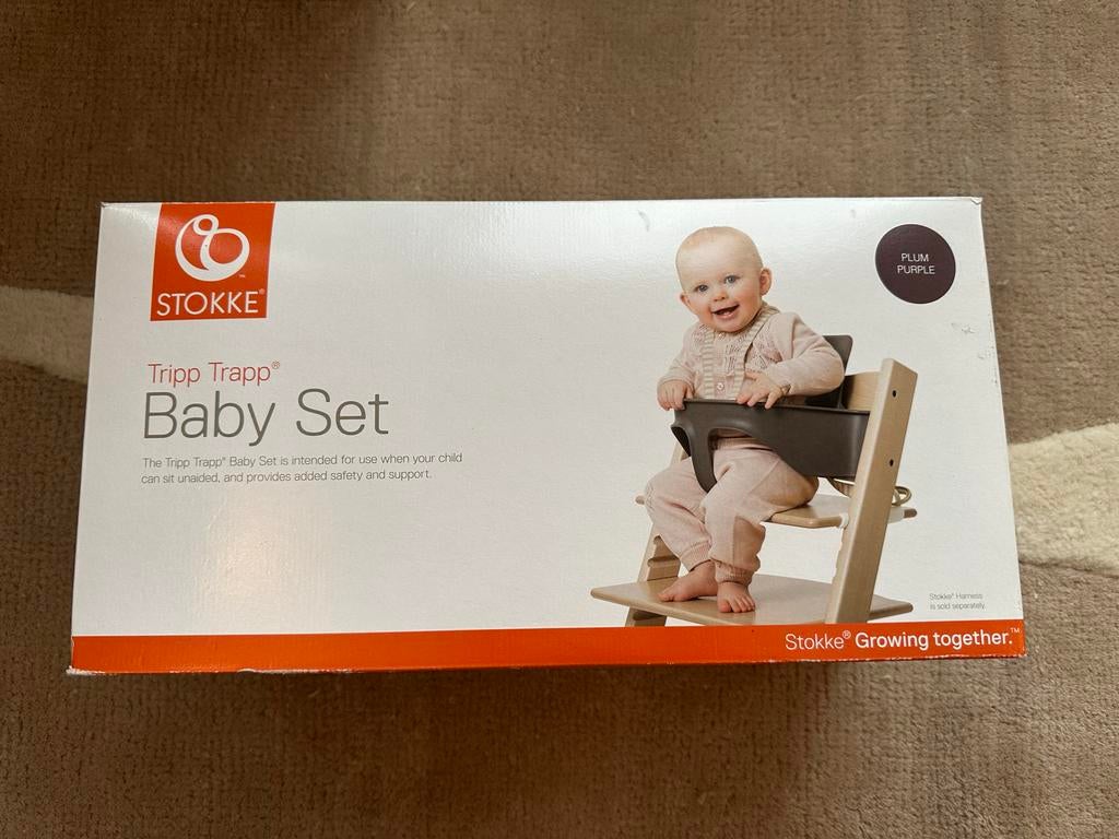 Stokke Tripp Trapp Baby Set, Kinderen en Baby's, Kinderstoelen, Ophalen of Verzenden, Zo goed als nieuw, Meegroeistoel