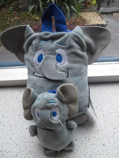Olifant met dekentje Savannah the Elphant merk Fly Animals, Ophalen of Verzenden, Zo goed als nieuw, Olifant