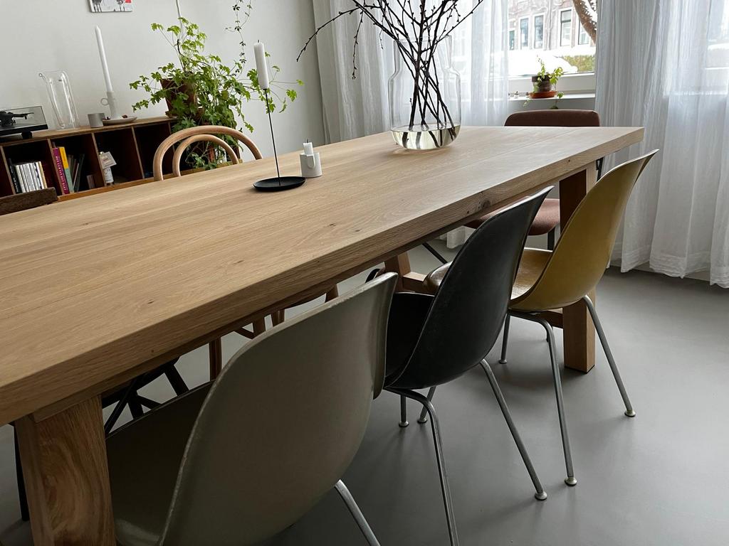 Vintage Herman Miller Eames DSX Stoelen - Set of Apart, Huis en Inrichting, Stoelen, Gebruikt, Drie, Kunststof, Overige kleuren