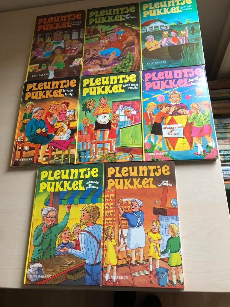 Complete serie Pleuntje Pukkel door Trix Bakker, Ophalen of Verzenden