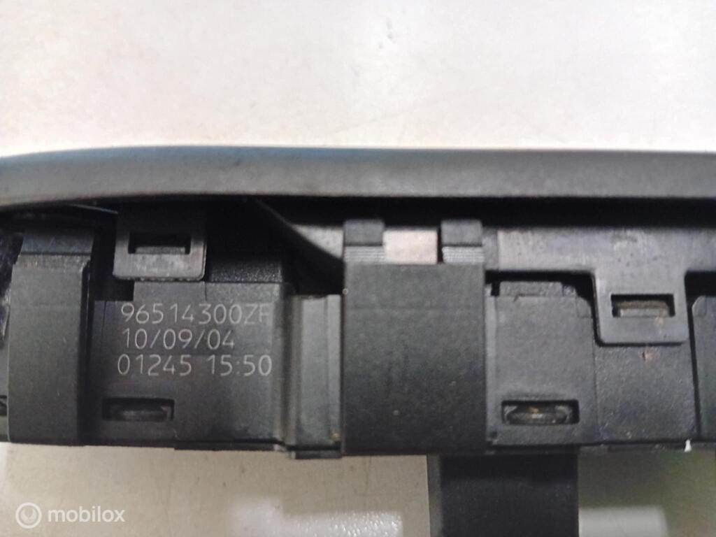Raamschakelaar Citroen C5 96498423ZF 96326947ZF 96326945ZJ, Gebruikt, Ophalen of Verzenden
