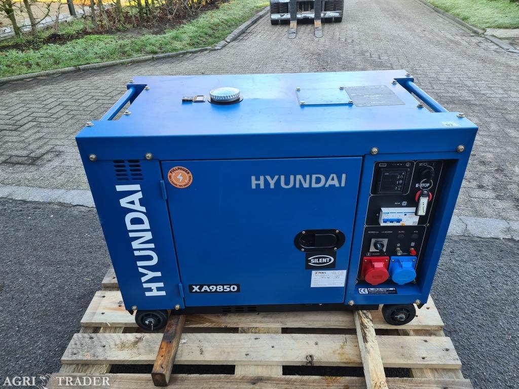 Hyundai XA9850 Generator aggregaat 7.9 KW 230/400 volt, Ophalen, Niet opgegeven, -, Niet opgegeven