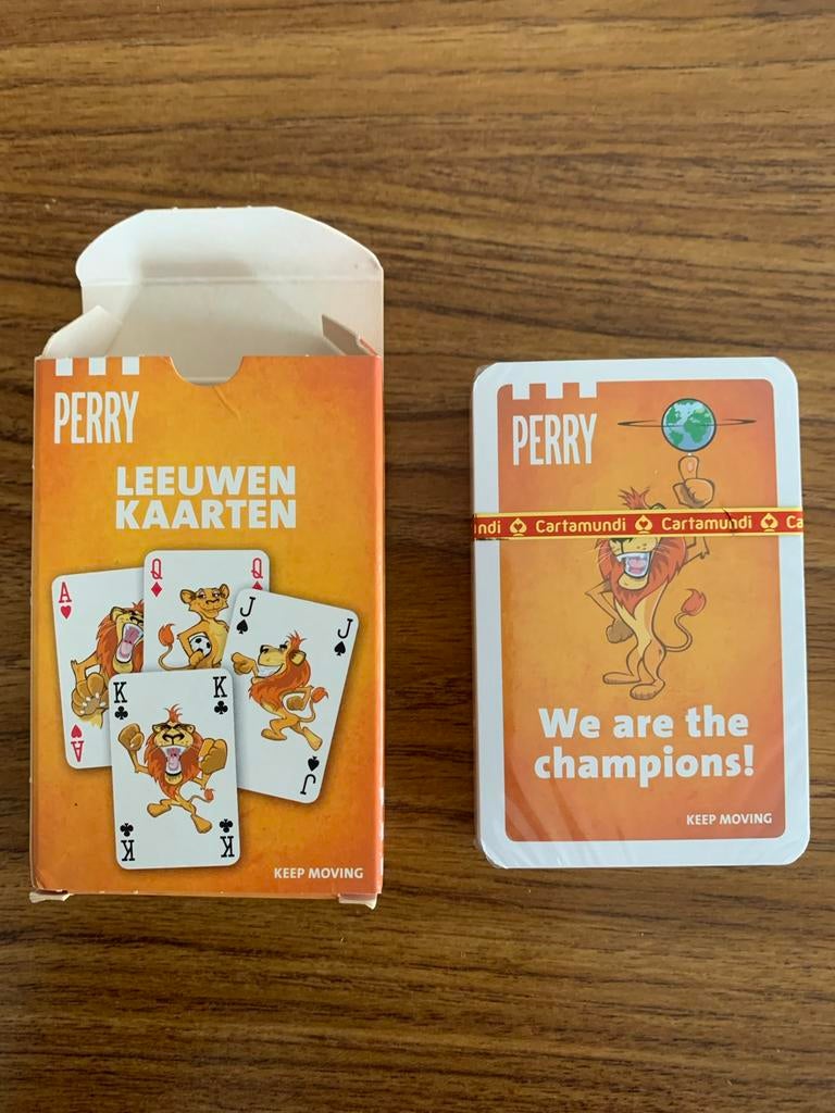 PERRY Leeuwen kaarten. ( nieuw)., Verzamelen, Ophalen of Verzenden, Nieuw, Speelkaart(en)