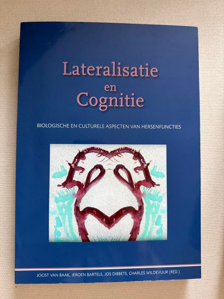 Lateralisatie en cognitie, Ophalen of Verzenden, Zo goed als nieuw, Cognitieve psychologie