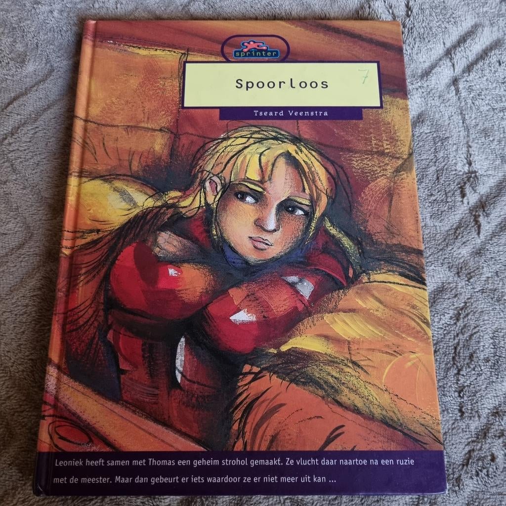 Spoorloos - Tseard Veenstra - AVI 7 leesboek, Boeken, Kinderboeken | Jeugd | onder 10 jaar, Ophalen of Verzenden, Gelezen, Tseard Veenstra
